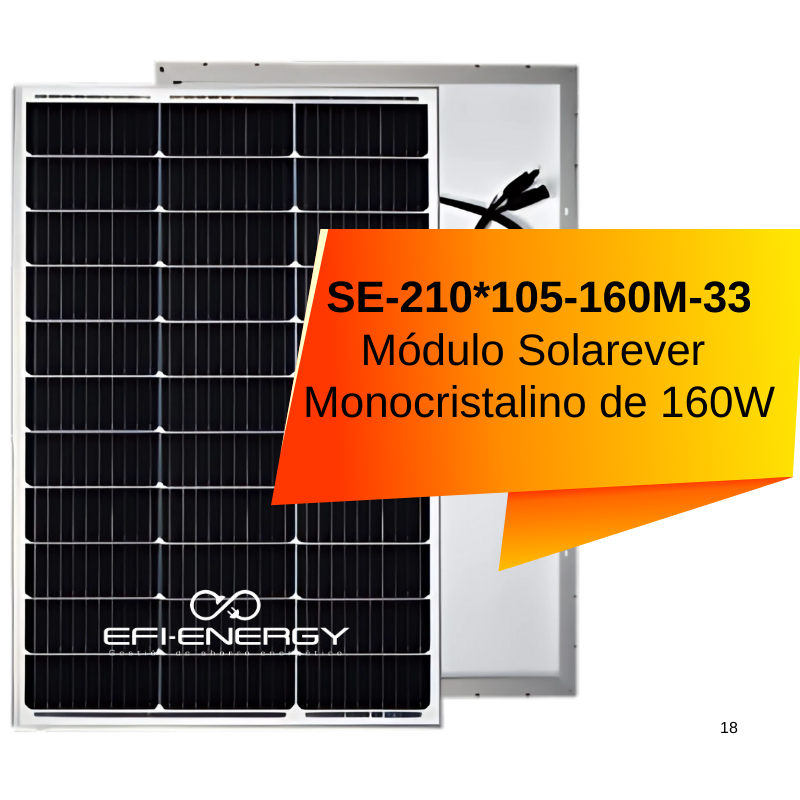Monocristalino de 160W