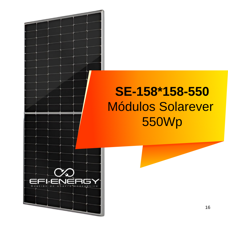 Mono-Perc Half-Cell de 555w