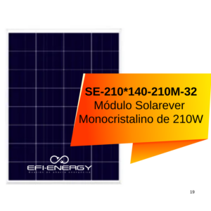 SE-210*140-210M-32 Monocristalino de 210W